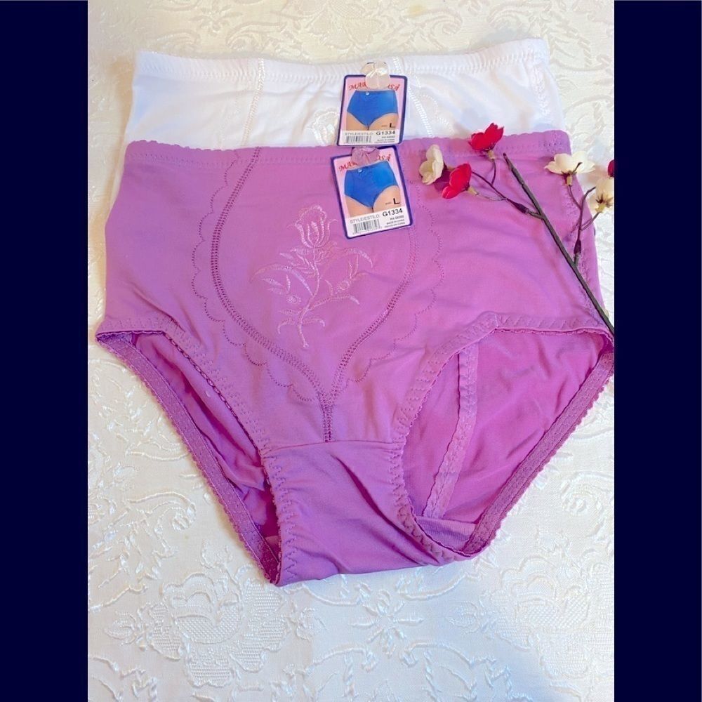 🥀Maria Rosa High waist Embroidered Underwear L